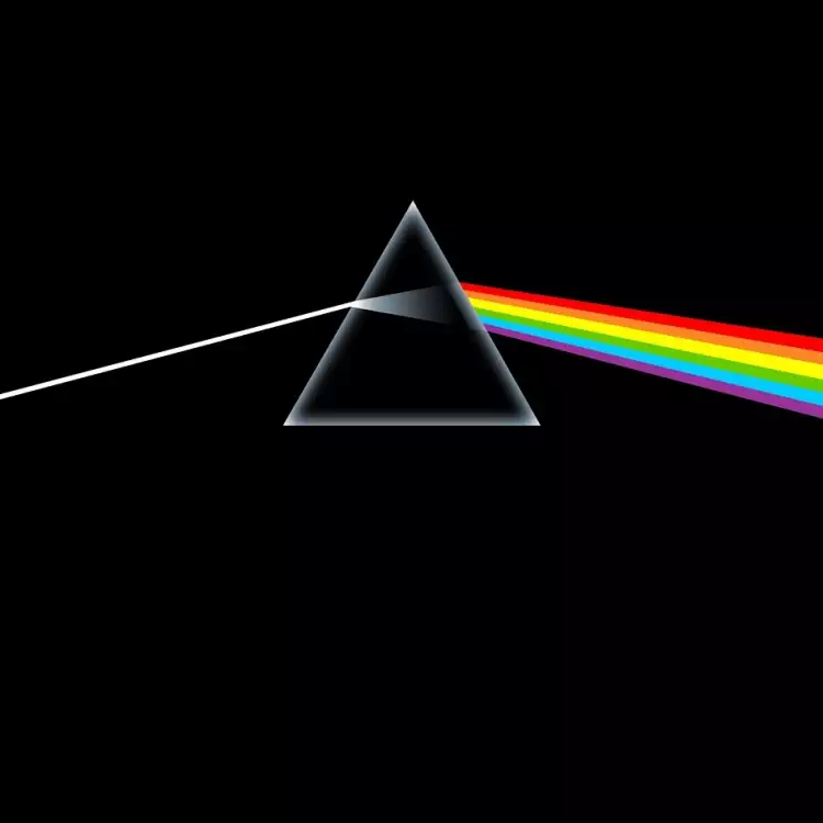 Обложки легендарных музыкальных альбомов. Dark Side Of The Moon