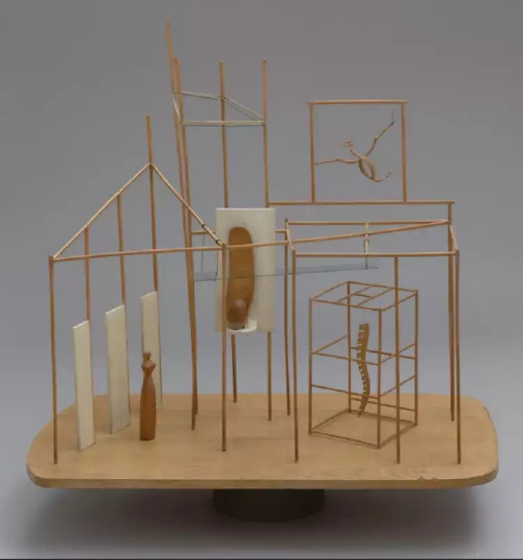 Альберто Джакометти. Скульптура «Дворец в 4 часа утра», 1932 Альберто Джакометти. Скульптура «Дворец в 4 часа утра», 1932