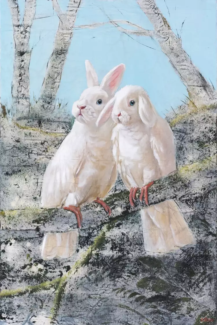 Никас Сафронов. Картина «Весна. Любовь», 2018