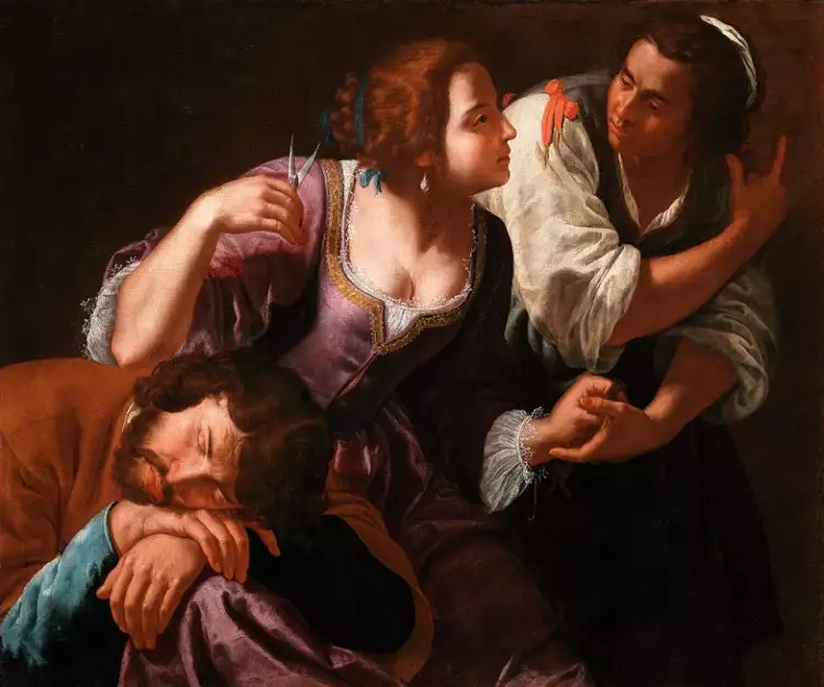 Артемизия Джентилески. «Самсон и Далила», 1630-1638 Артемизия Джентилески. «Самсон и Далила», 1630-1638