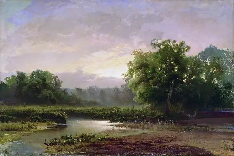 Федор Васильев. «Рассвет», 1873 Федор Васильев. «Рассвет», 1873