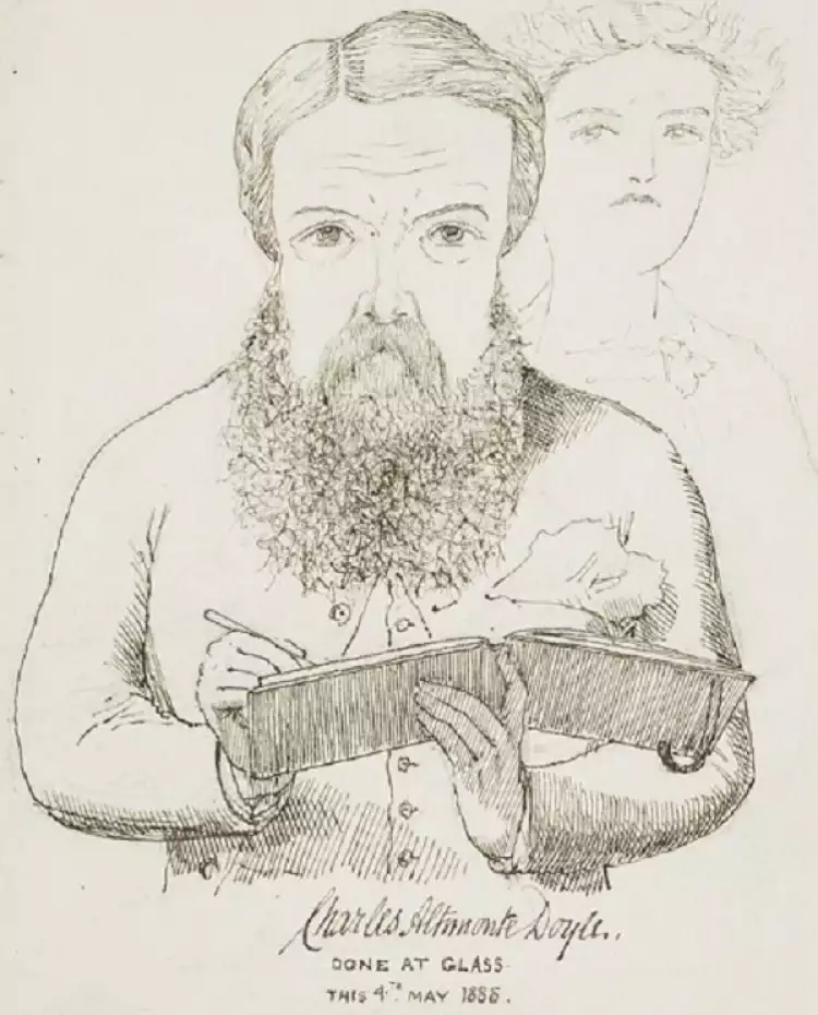 Чарльз Дойл. Автопортрет