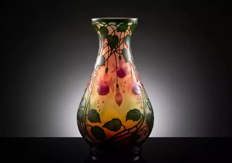 Декоративно-прикладное искусство. Ваза в стиле Модерн, Эмиль Галле