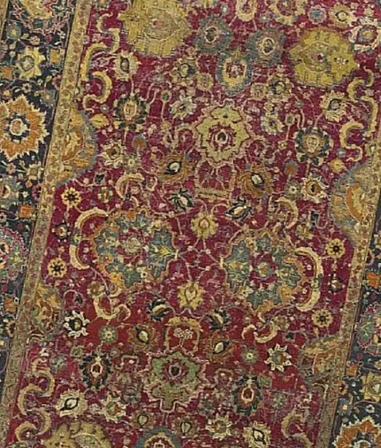 Ковры с древнейшей историей. Сефевидский ковер из Исфахана