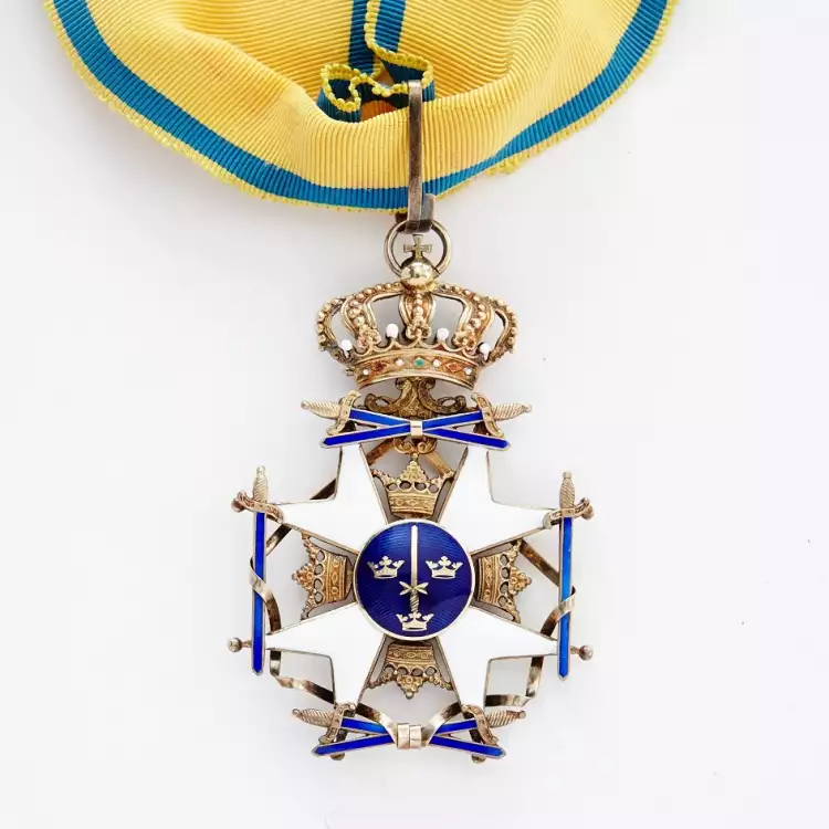 Орден Меча. Знак Командора 1-го класса