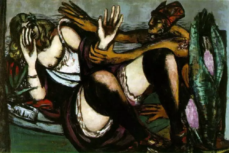 Экспрессионизм. Макс Бекманн. «Полдень», 1946 Экспрессионизм. Макс Бекманн. «Полдень», 1946