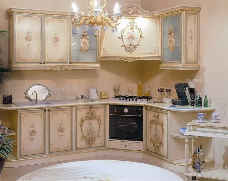 Интерьер в стиле рококо. Интерьер современной кухни в стиле рококо