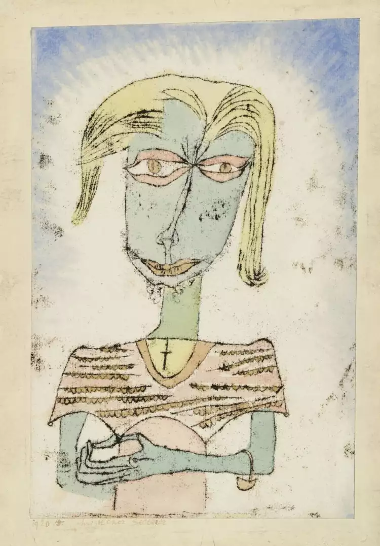 Пауль Клее. «Христианка», 1920 Пауль Клее. «Христианка», 1920