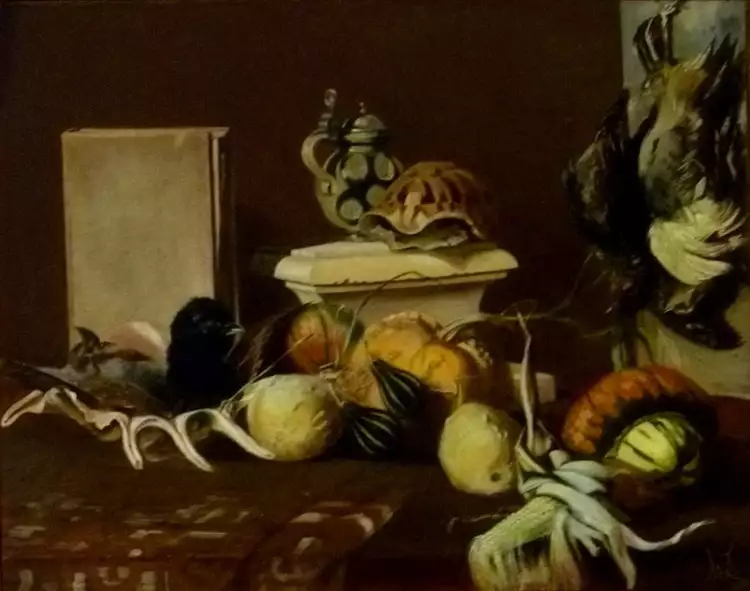 Ганс Макарт. Картина «Натюрморт», 1867