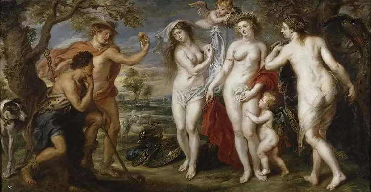 Питер Пауль Рубенс. «Суд Париса», 1638 Питер Пауль Рубенс. «Суд Париса», 1638