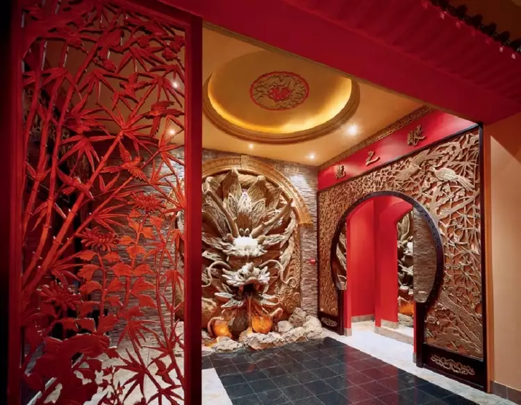 Китайский стиль в интерьере. Богатый декор в китайском стиле