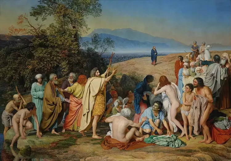 Академизм. Александр Иванов. «Явление Христа народу», 1837-1857 Академизм. Александр Иванов. «Явление Христа народу», 1837-1857