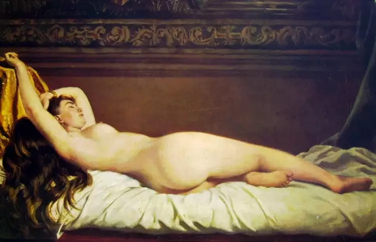 Веризм. Вито Д'Анкона. Картина «Обнаженная», 1873 Веризм. Вито Д'Анкона. Картина «Обнаженная», 1873