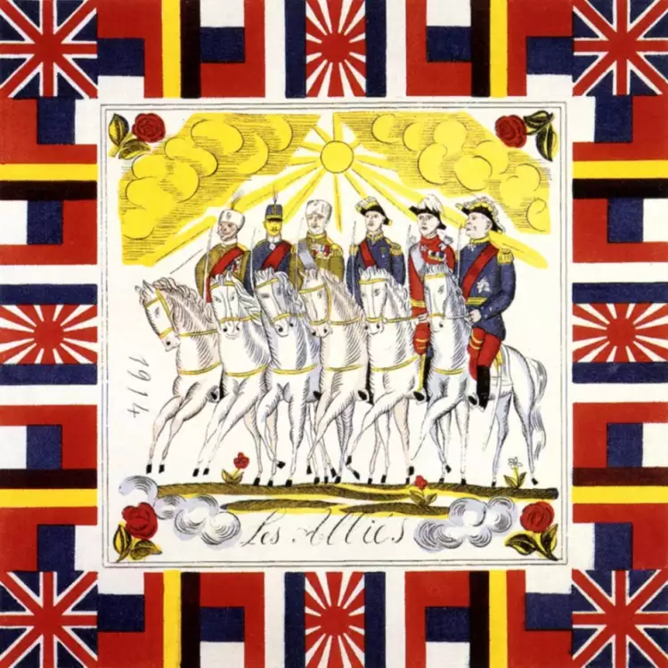 Рауль Дюфи. Картина «Союзники», 1914