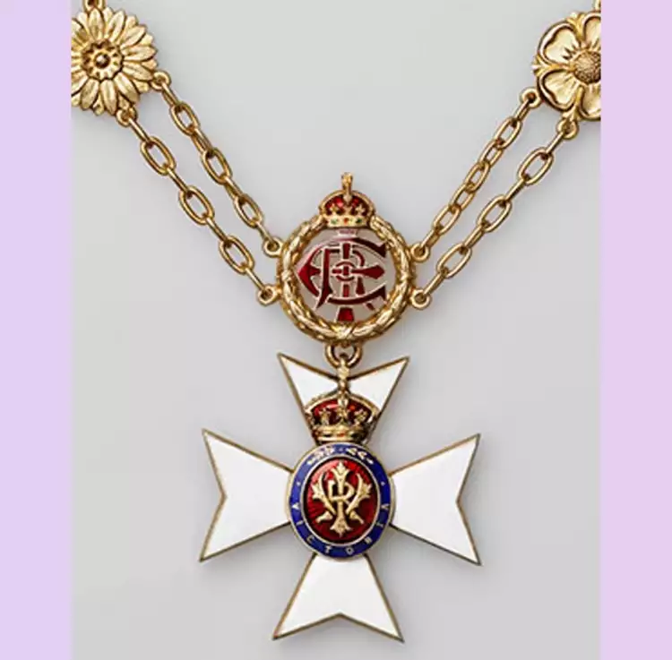 Королевский Викторианский орден. Орденский знак лейтенанта Королевский Викторианский орден. Орденский знак лейтенанта