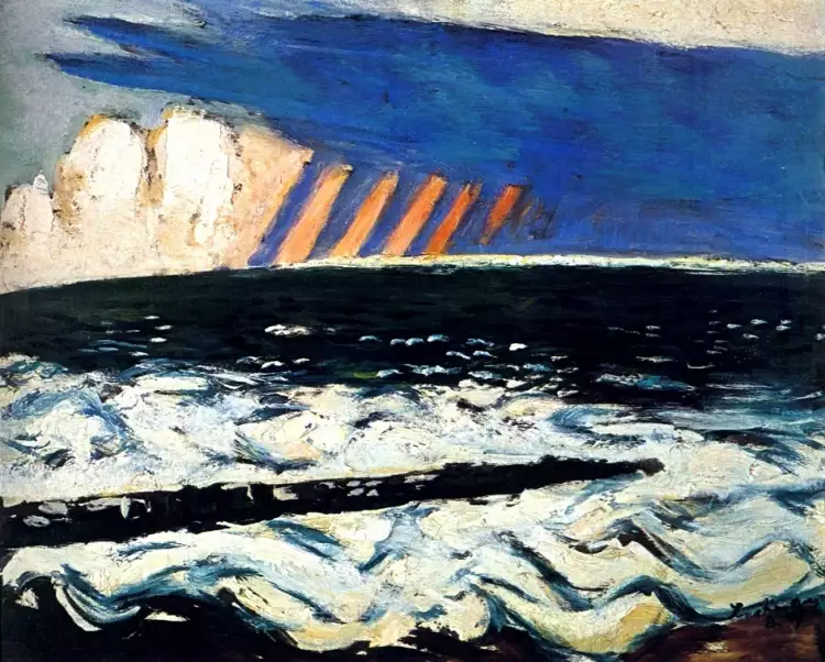 Макс Бекман. «Гром на Северном море», 1937