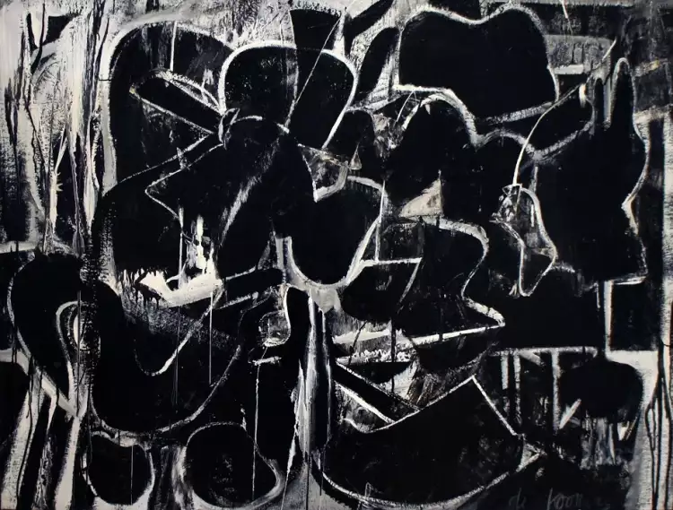 Виллем де Кунинг. Картина «Живопись», 1948