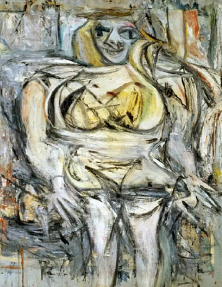 Виллем де Кунинг. Картина «Женщина III», 1953
