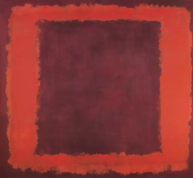 Марк Ротко. «Красный на бордовом» Марк Ротко. «Красный на бордовом»