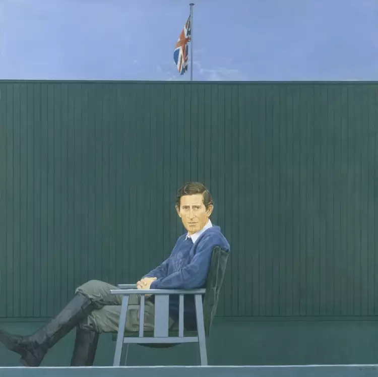 Portrait. Bryan Organ. Portrait of Prince Charles, 1980 Portrait. Bryan Organ. Portrait of Prince Charles, 1980