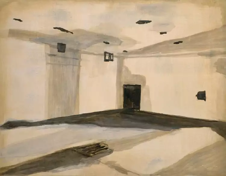 Новая европейская живопись. Люк Тёйманс. Картина «Гаскамер», 1986