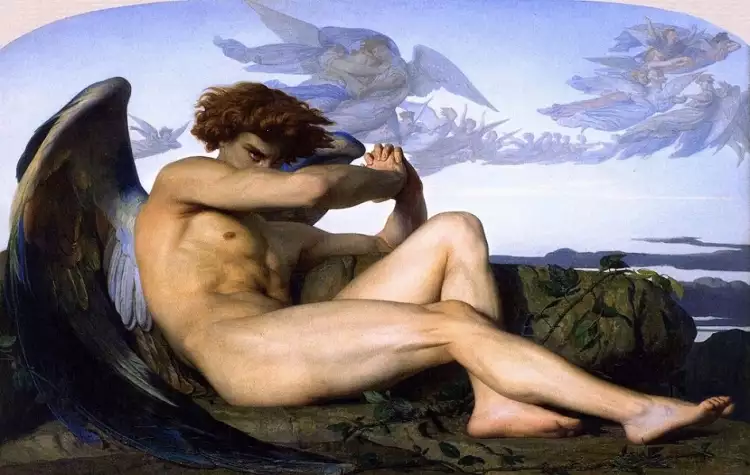 Александр Кабанель. Картина «Падший ангел», 1847 Александр Кабанель. Картина «Падший ангел», 1847
