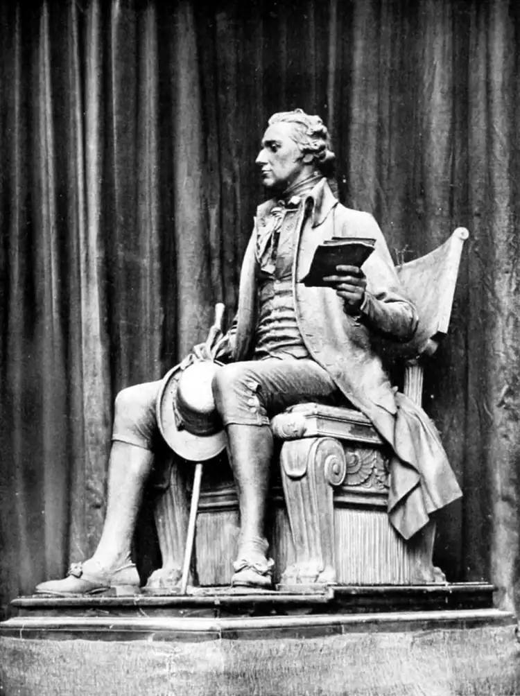 Карл Биттер. Памятник Александру Гамильтону в Здании суда округа Кайахога (Кливленд, Огайо), 1909-1911