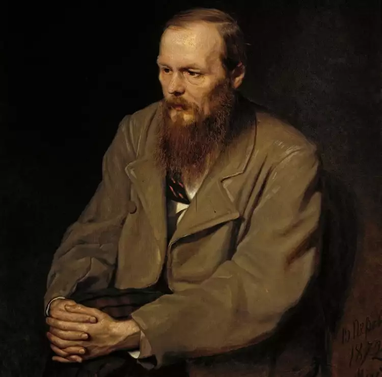 Portrait. Vasily Perov. Portrait of Fyodor Dostoevsky, 1872 Portrait. Vasily Perov. Portrait of Fyodor Dostoevsky, 1872