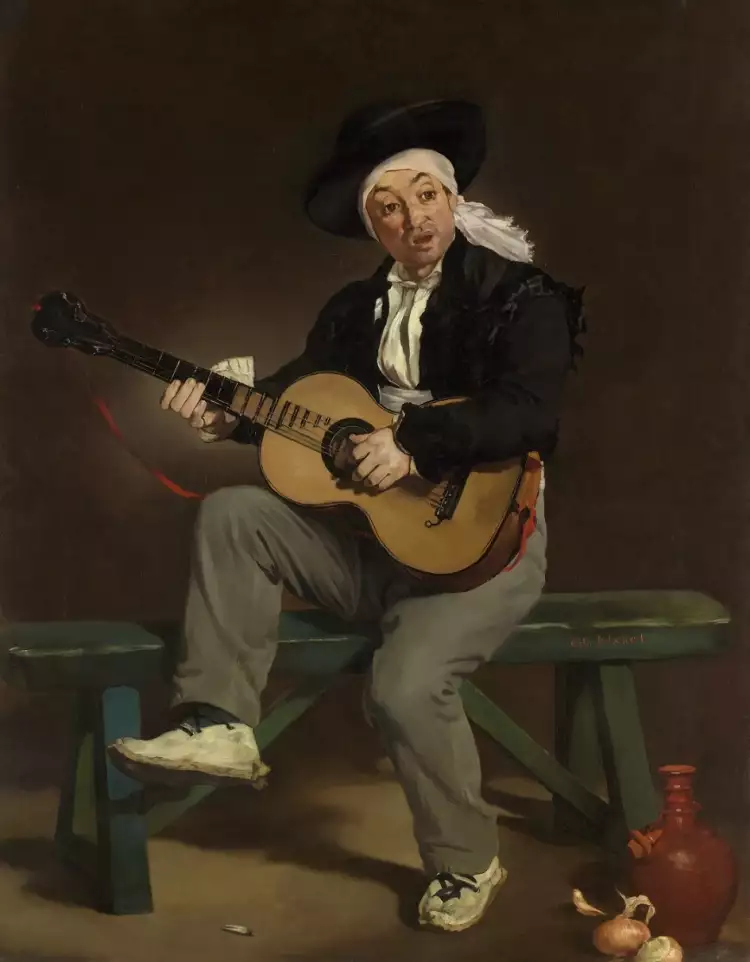 Эдуард Мане. «Испанский певец», 1860 Эдуард Мане. «Испанский певец», 1860
