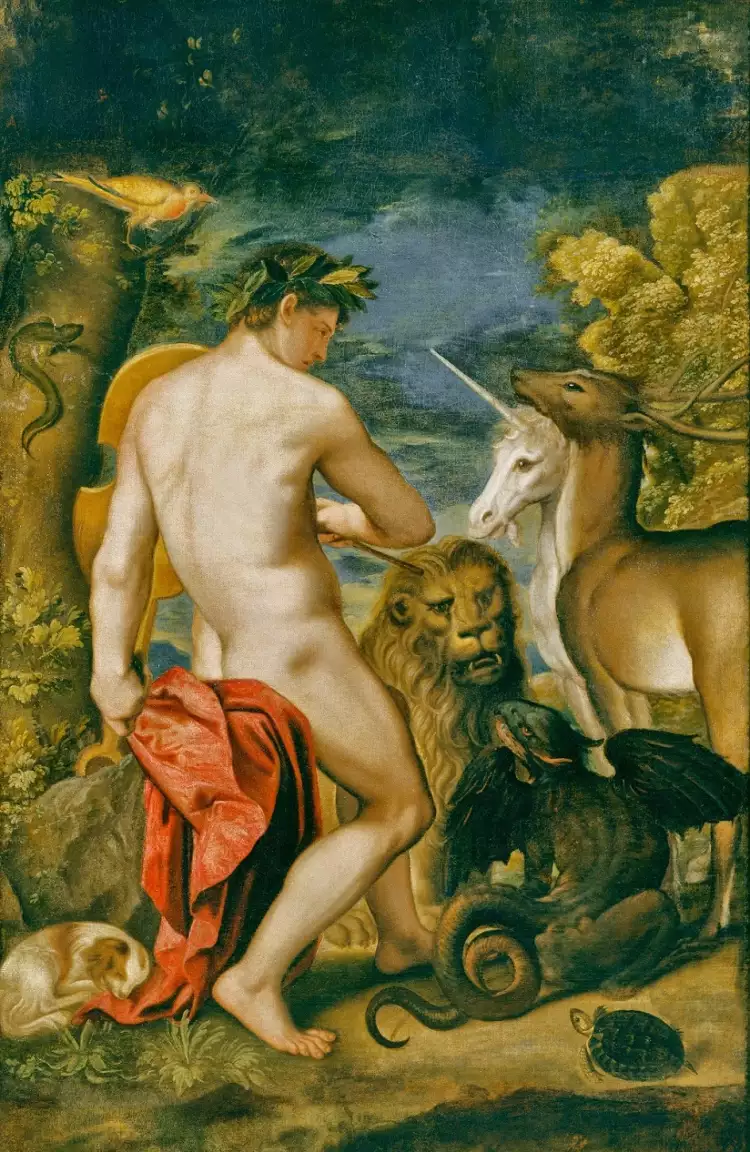 Миф об Орфее. Алессандро Варотари. «Орфей», 1649