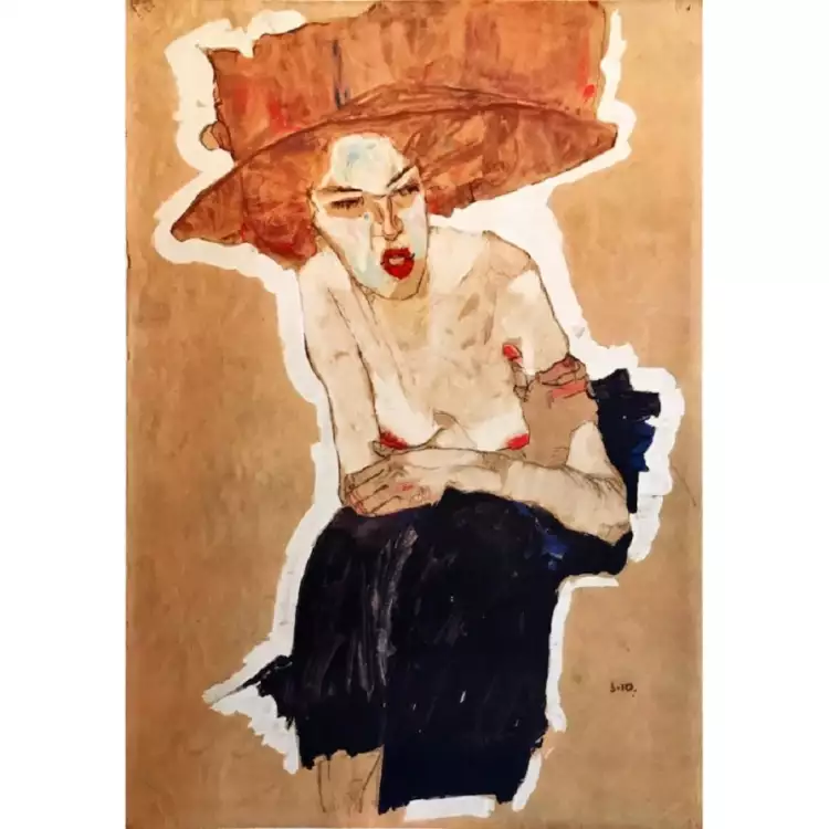 Эгон Шиле. «Злобная»