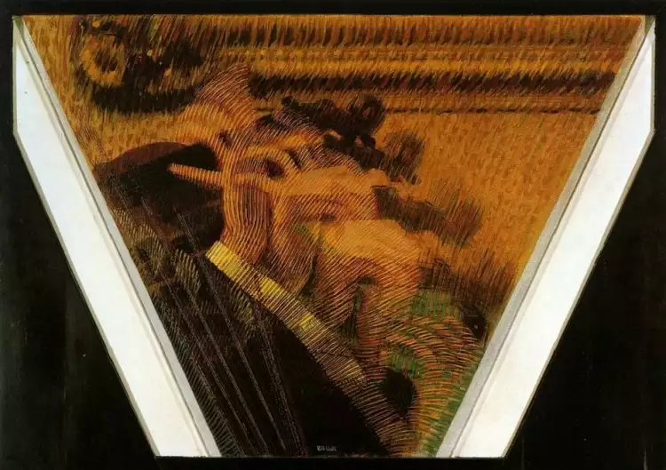 Джакомо Балла. Картина «Руки скрипача», 1912 Джакомо Балла. Картина «Руки скрипача», 1912