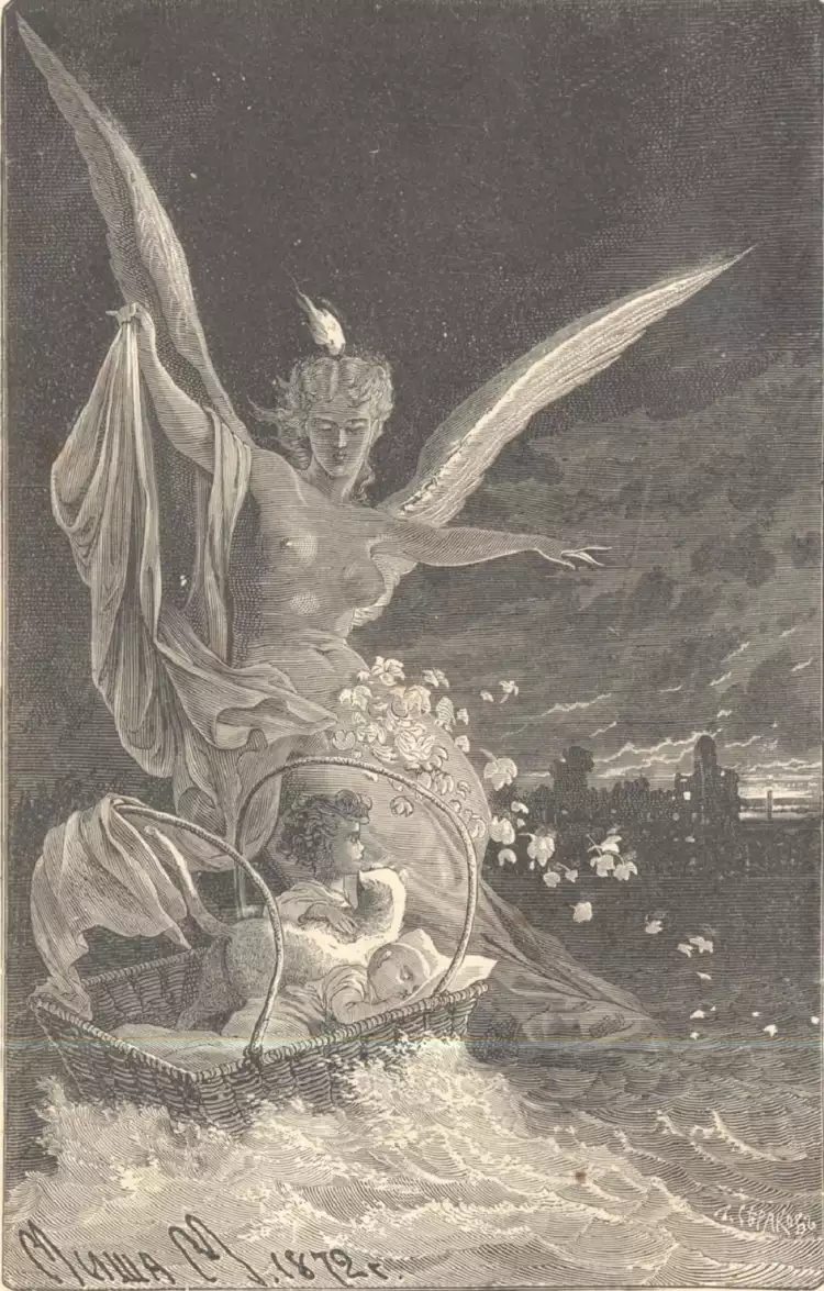 Михаил Микешин. Иллюстрация к книге «Сказки Кота-Мурлыки», 1872 Михаил Микешин. Иллюстрация к книге «Сказки Кота-Мурлыки», 1872