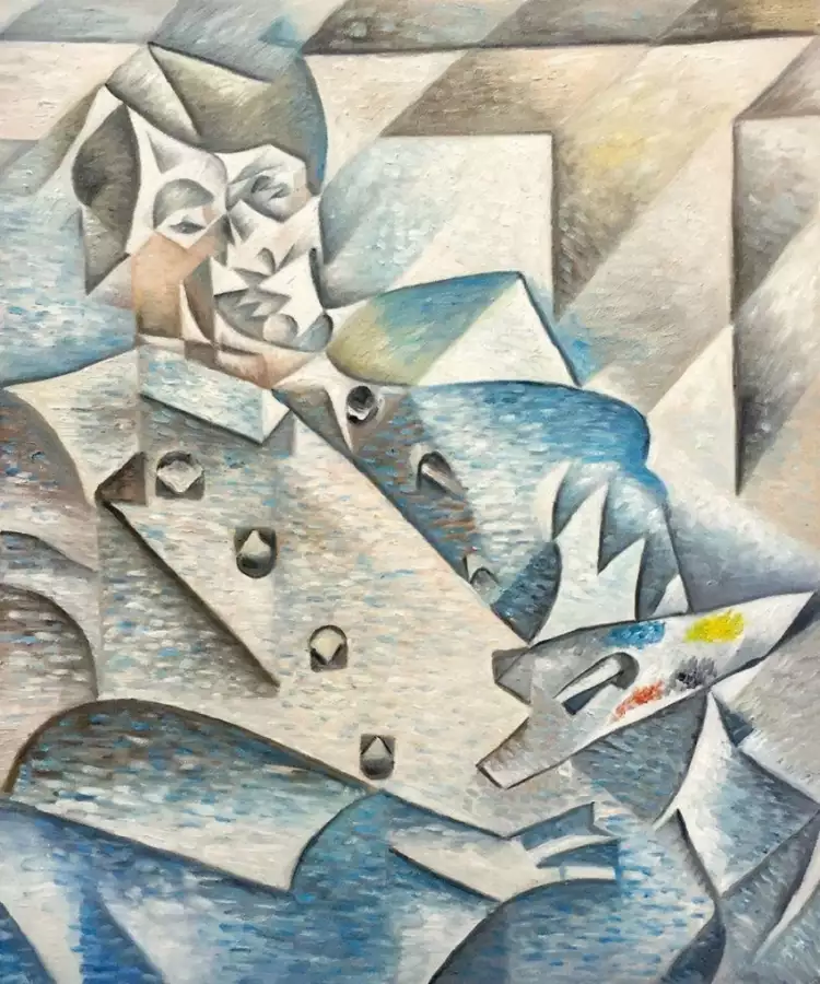 Кубизм. Хуан Грис. «Портрет Пикассо», 1912 Кубизм. Хуан Грис. «Портрет Пикассо», 1912