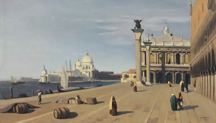 Камиль Коро. «Утро в Венеции», 1834 Камиль Коро. «Утро в Венеции», 1834
