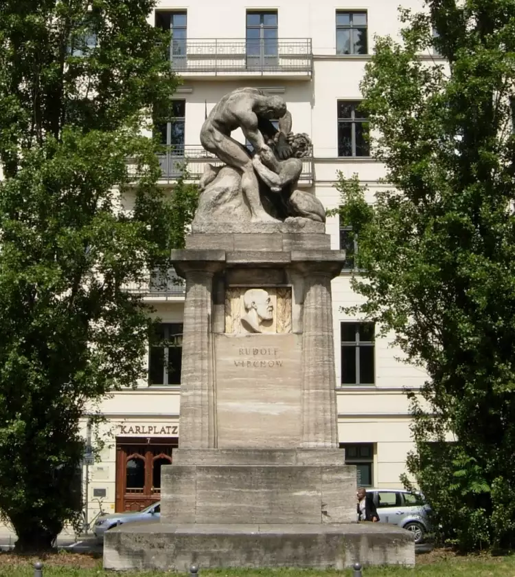 Фриц Климш. Памятник Рудольфу Вирхову, 1906-1910