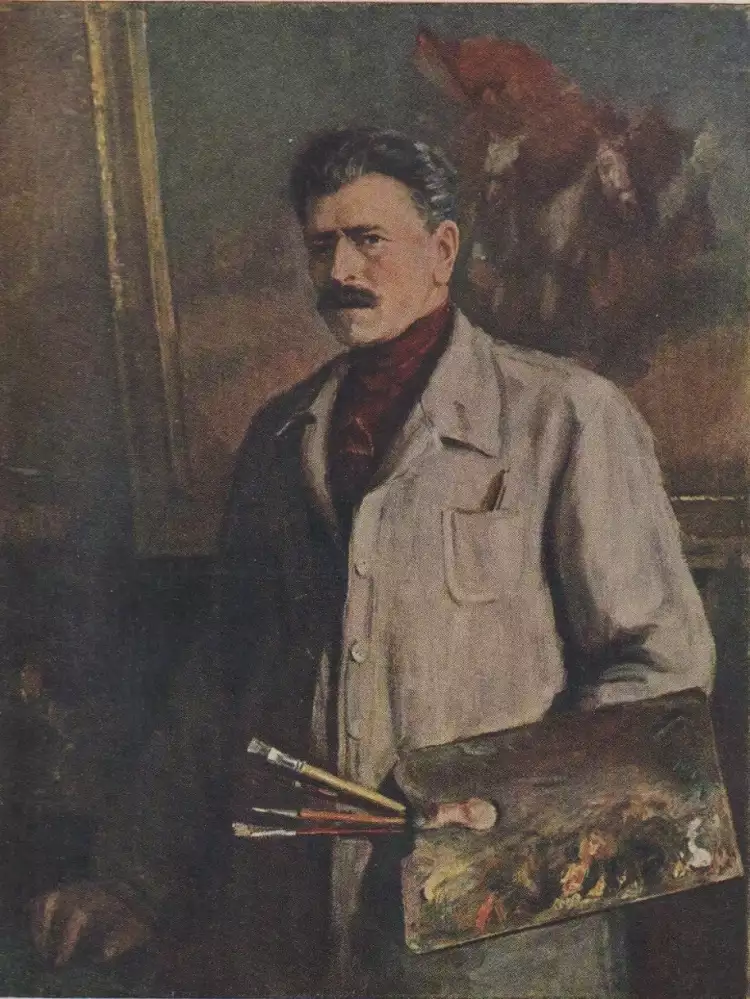 Г. Прокопинский. «Портрет Митрофана Грекова»