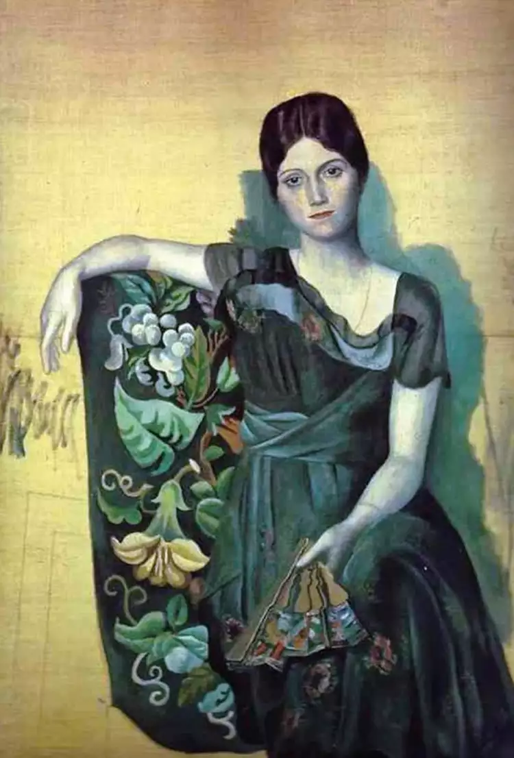 Ольга Хохлова, портрет (Пикассо)