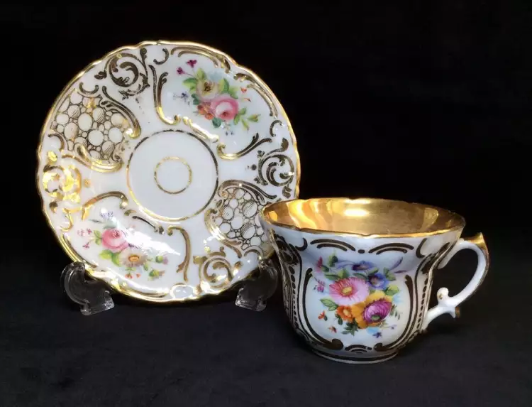 Русский антикварный фарфор Сафронова