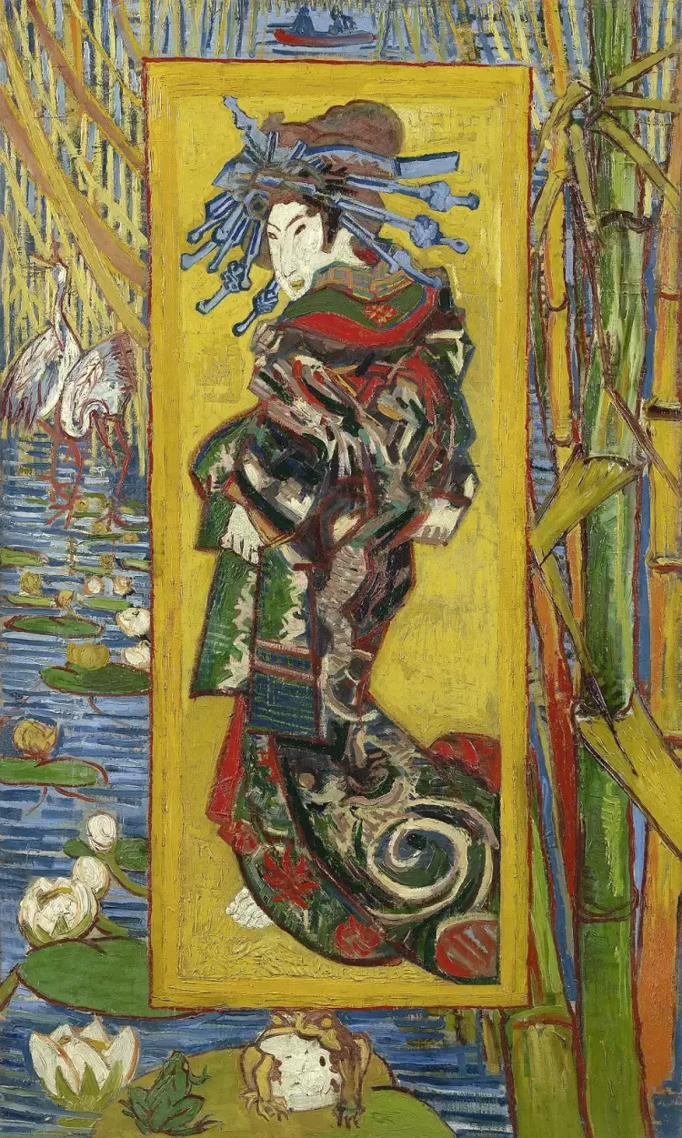 Винсент Ван Гог. «Куртизанка», 1887 Винсент Ван Гог. «Куртизанка», 1887