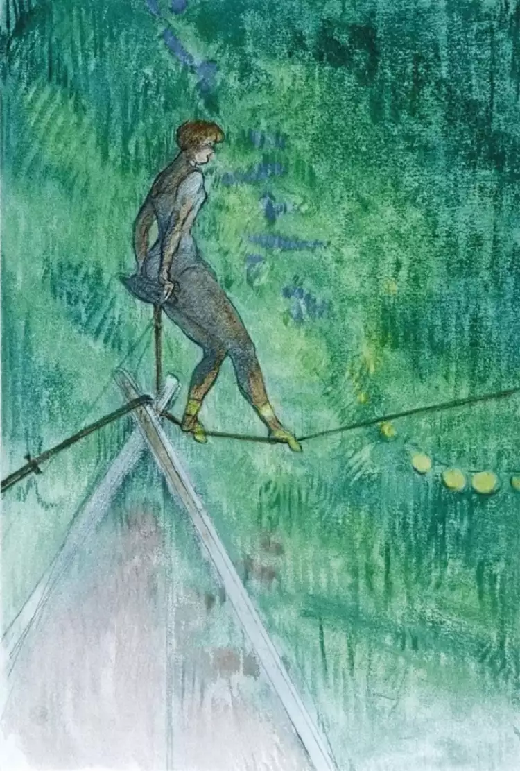 Факты из жизни знаменитых художников. Тулуз-Лотрек. Канатная плясунья Факты из жизни знаменитых художников. Тулуз-Лотрек. Канатная плясунья