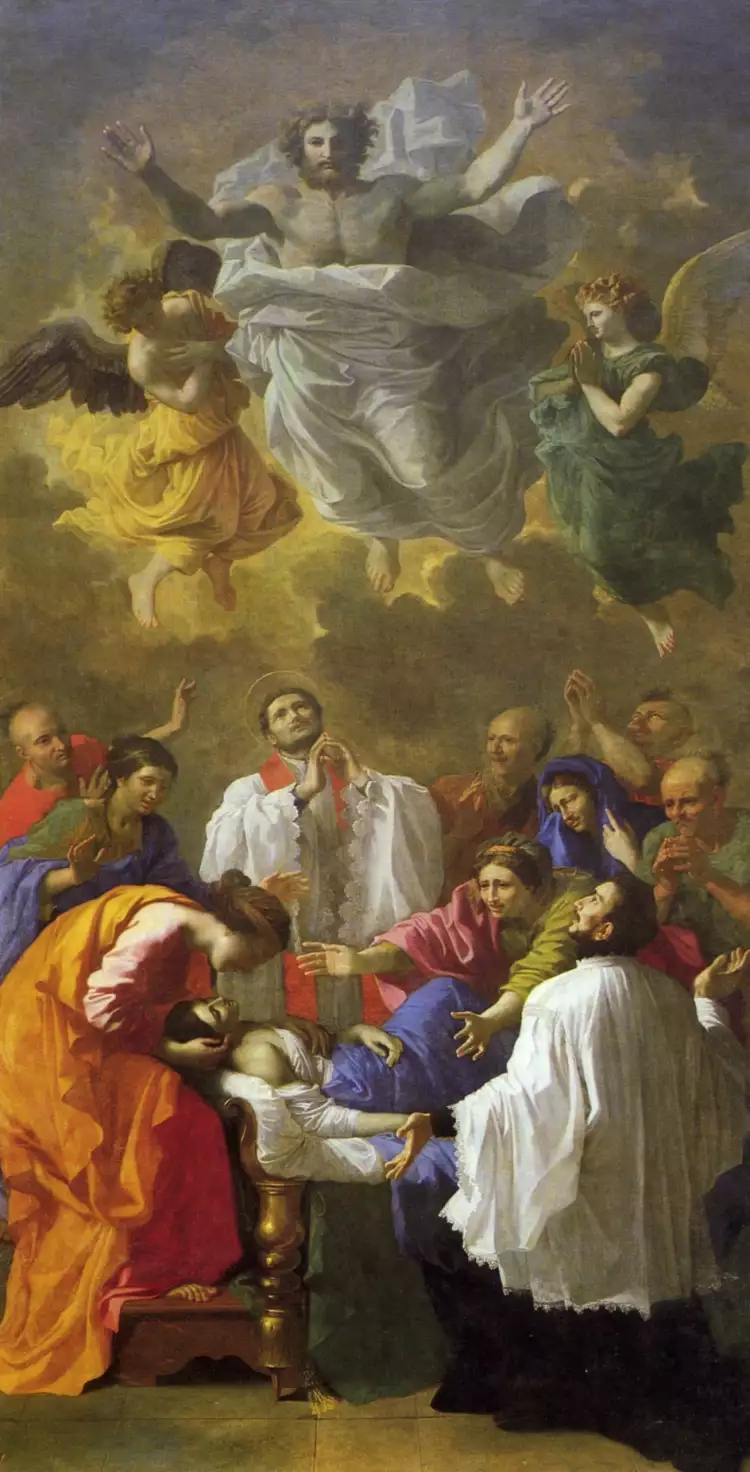 Никола Пуссен. Картина «Чудо св. Франциска Ксаверия», 1641