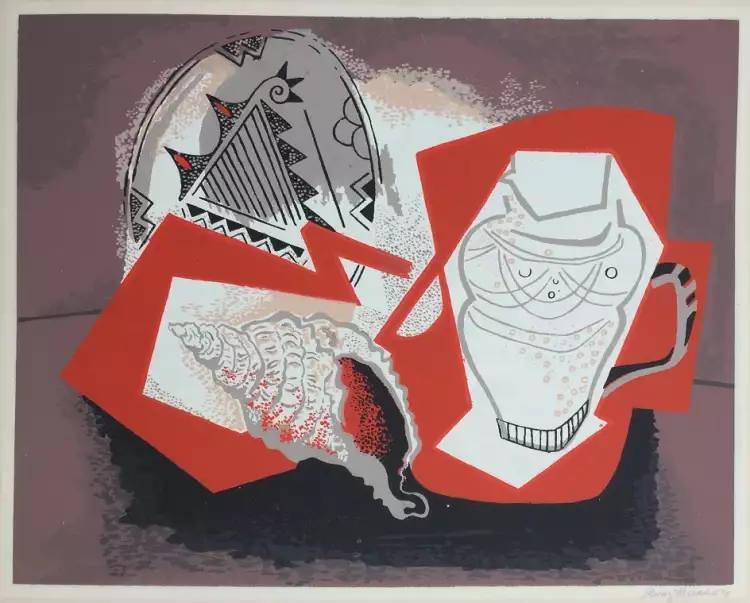 Гай Маккой. Картина «Индейское блюдо», 1943 Гай Маккой. Картина «Индейское блюдо», 1943