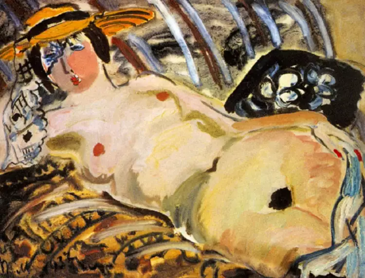 Татьяна Маврина. Картина «Портрет Ольги Гильдебрандт», 1937