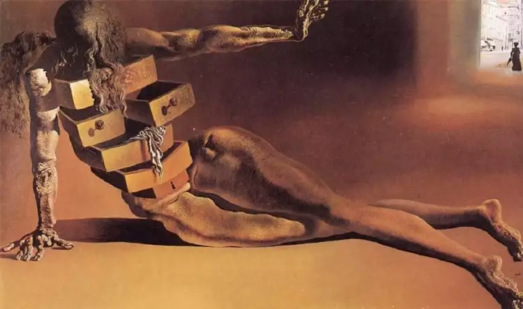 Сальвадор Дали. «Антропоморфный секретер», 1936 Сальвадор Дали. «Антропоморфный секретер», 1936