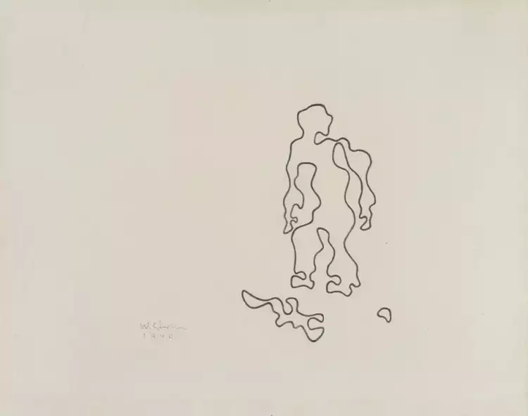 Владислав Стржеминский. Рисунок «Депортация», 1940