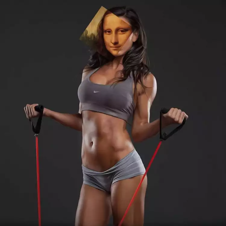 Одна из работ Хаятинина Эврени