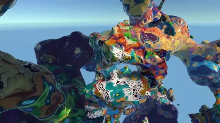 Виртуальное искусство. Кевин Мак. Виртуальная картина Blortasia