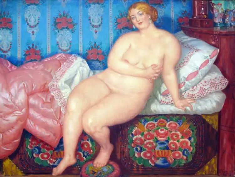 Борис Кустодиев. «Красавица», 1915 Борис Кустодиев. «Красавица», 1915