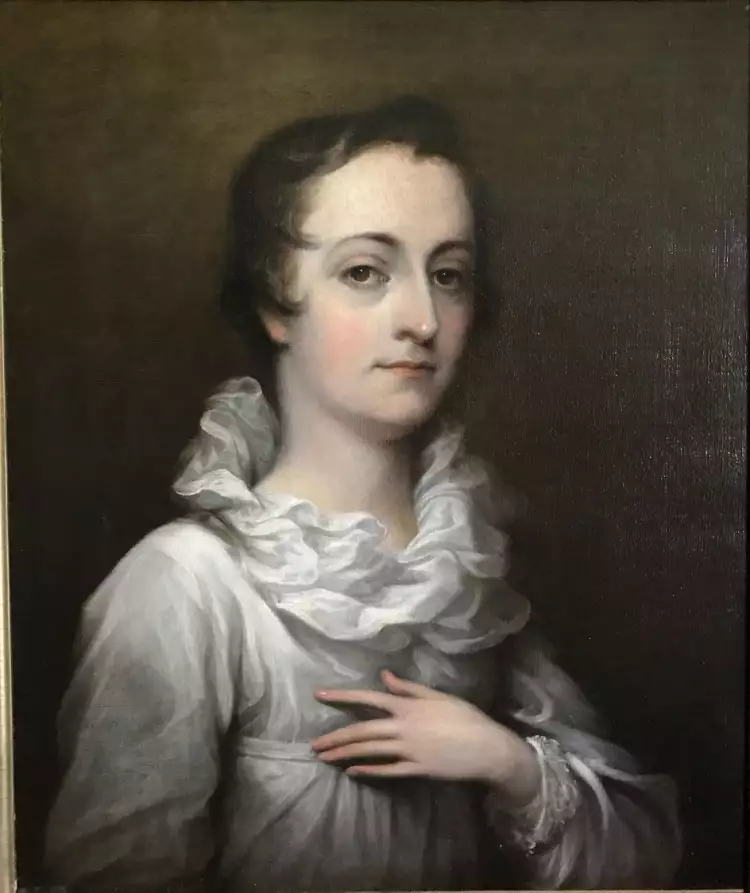 Джон Трамбулл. Картина «Дама в белом», 1805